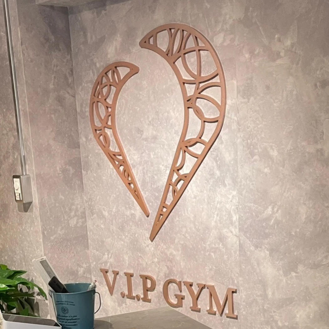 V.I.P GYMのロゴバリエーション
